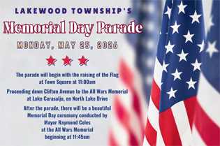 Memorial Day Parade on Monday, May 25, 2026